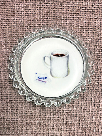 Coffee & Sugar Trinket Dish Ware Your Snacks