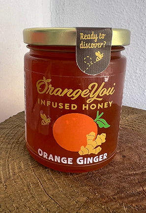 Orange Ginger Local Honey