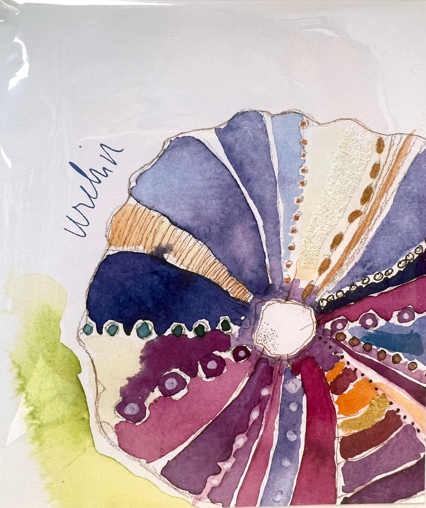 Urchin Xtal Art Card Small