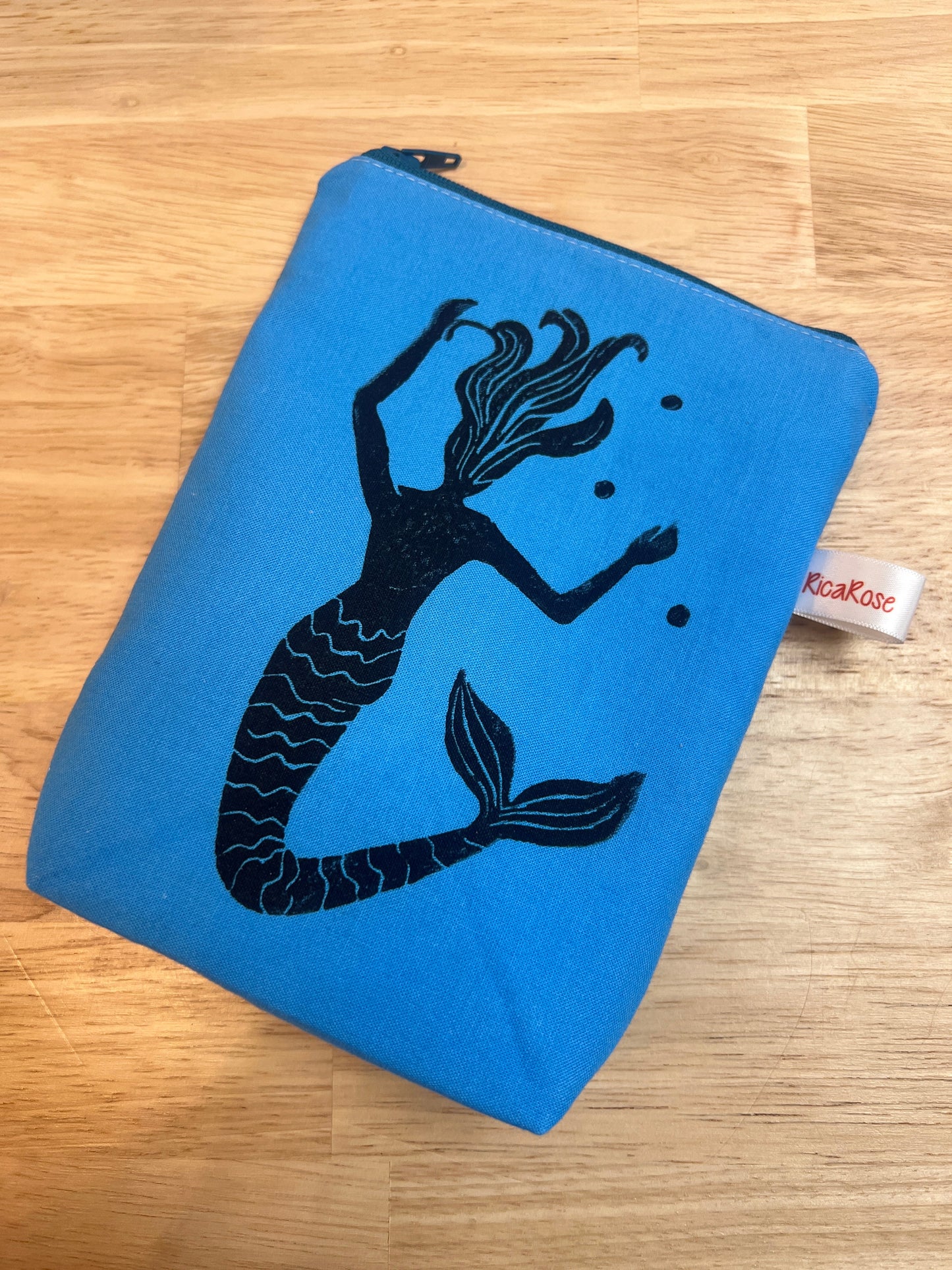 Mermaid Handmade Bag Blue Rica Rose