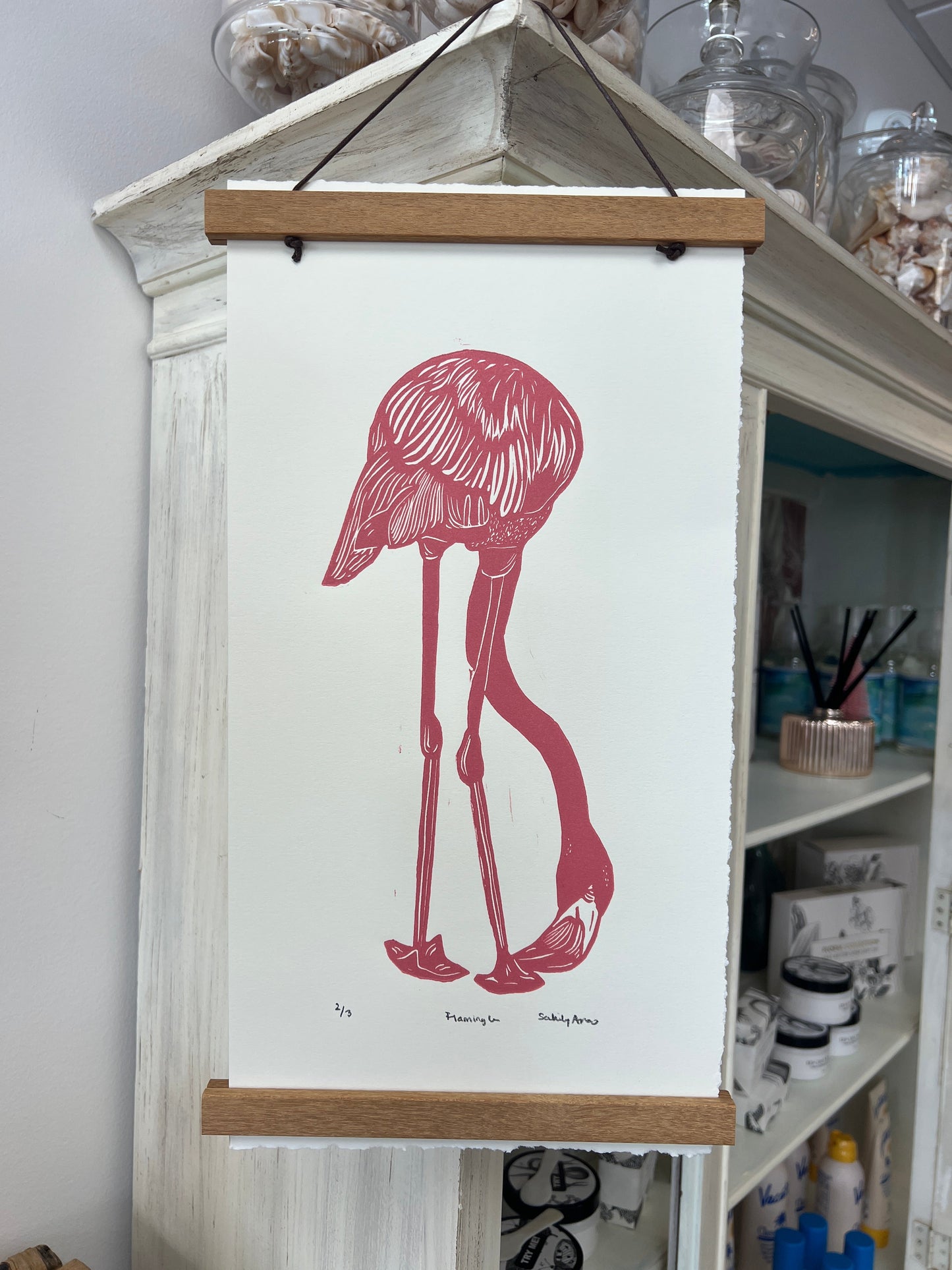 Flamingo Print by Pigmented Press Pigmented Press
