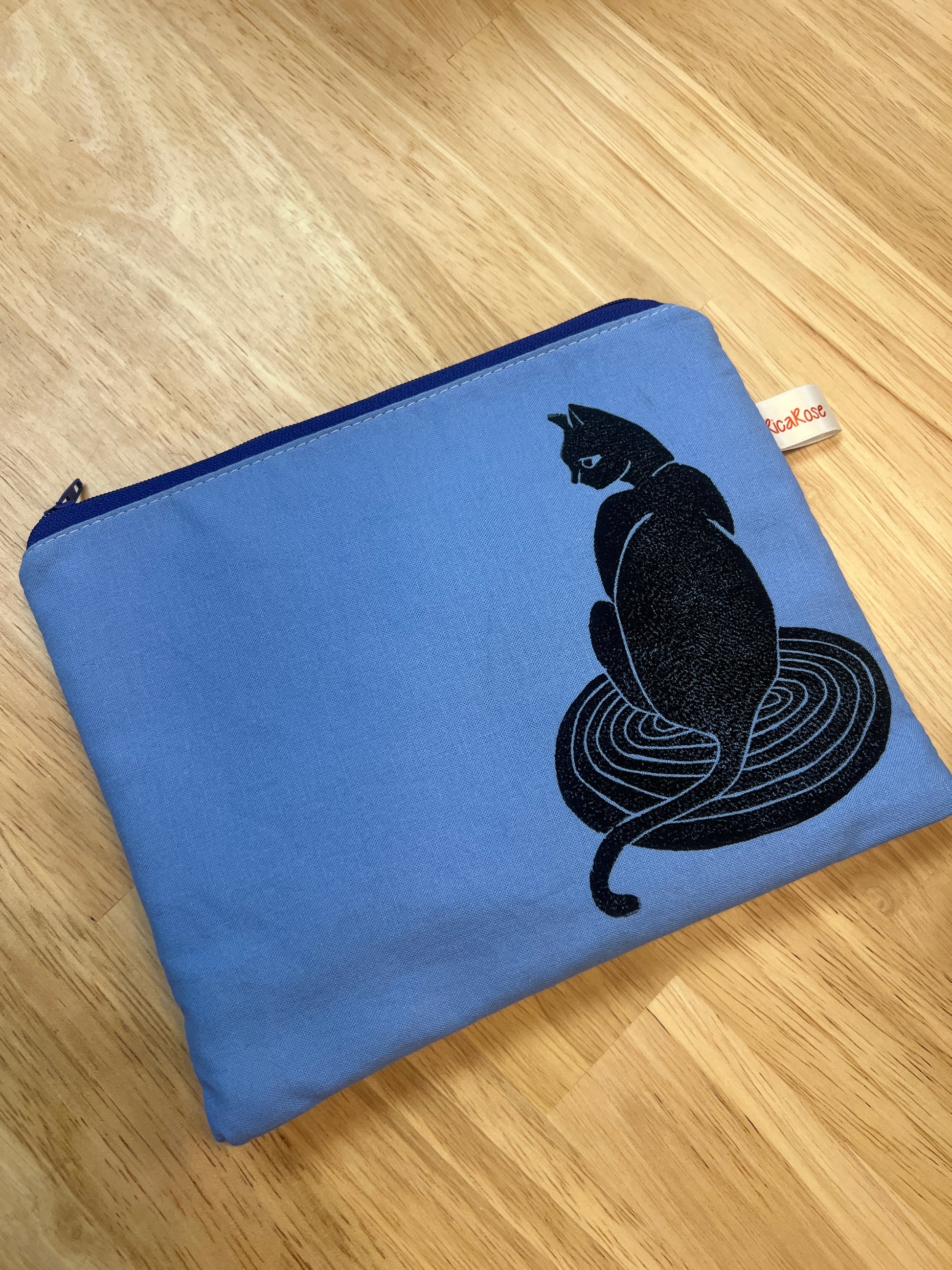 Blue Cat Handmade Bag Rica Rose