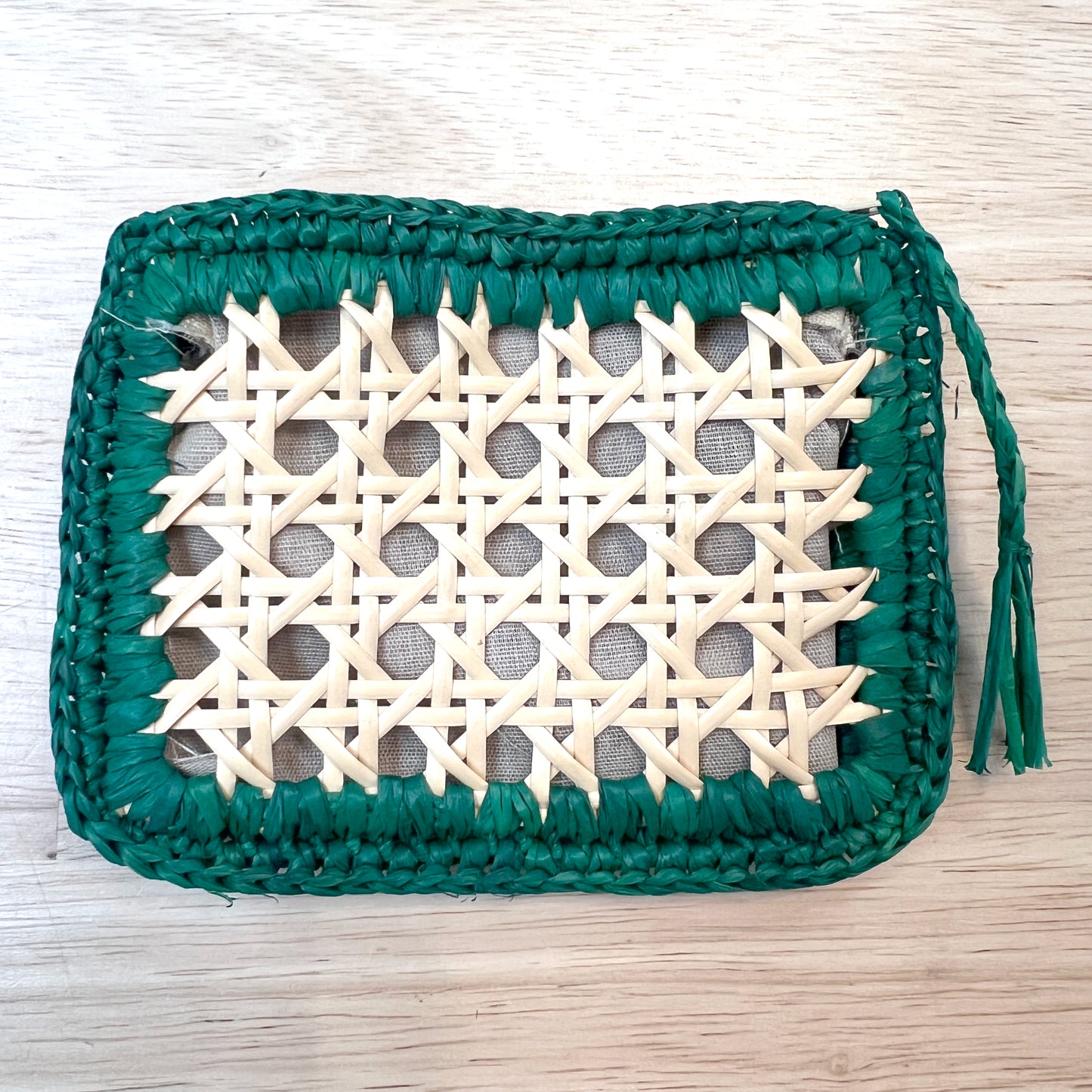 Raffia Coin Purse