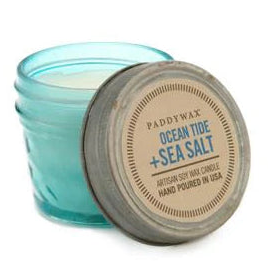 Ocean Tide + Sea Salt: Vintage Relish Jar Scented Candle Paddywax