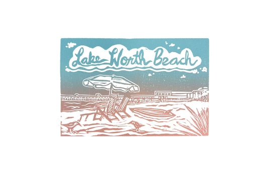 L-Dub Pigmented Press Sticker