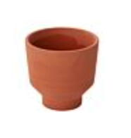 Crescendo Pot 3.5 with Pretty in Pewter accent decor