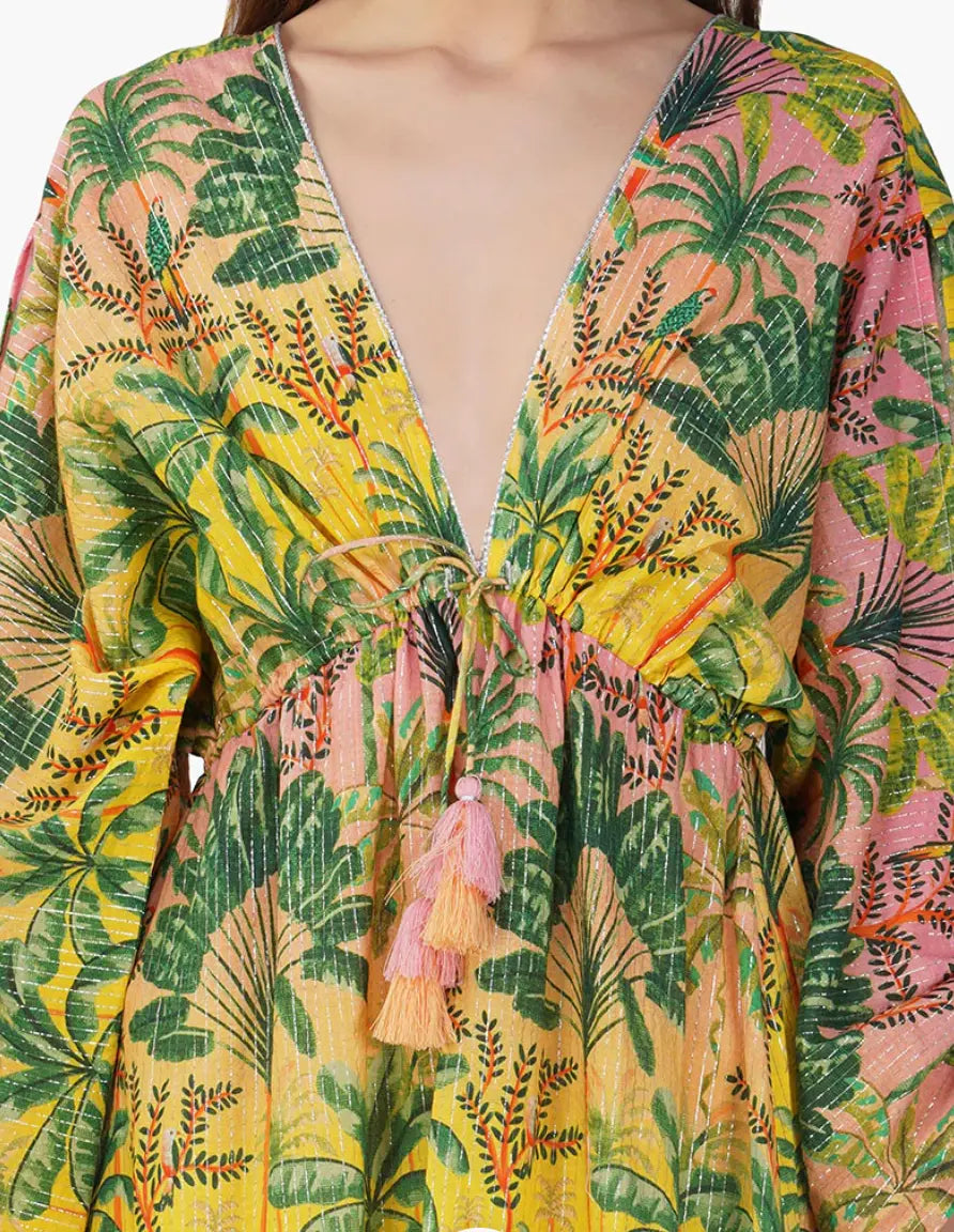 Endless Summer Printed Maxi Dress S M L America & Beyond
