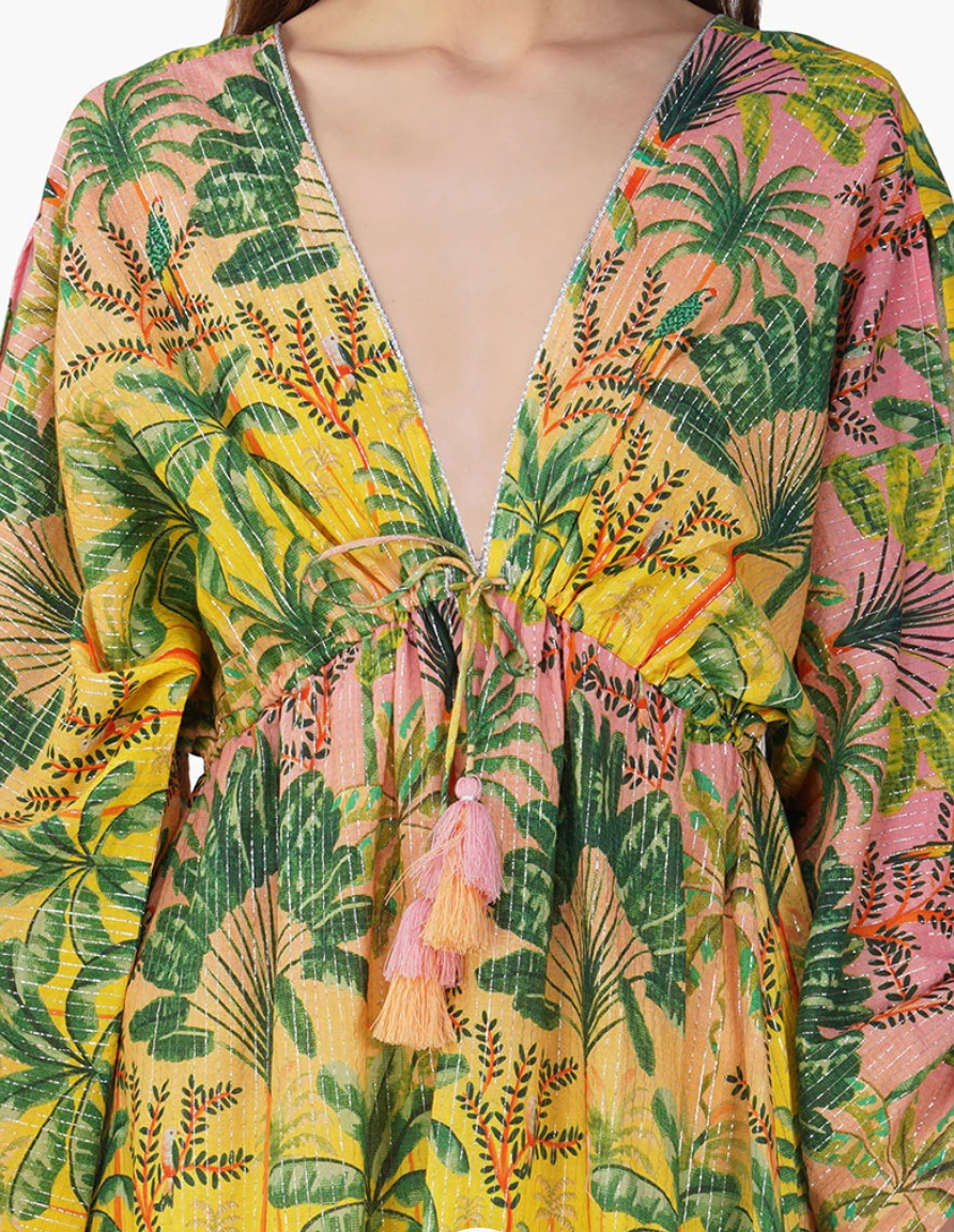 Endless Summer Printed Maxi Dress S M L