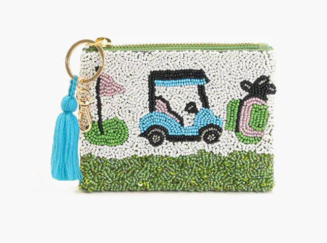 Cart Couture Beaded Pouch