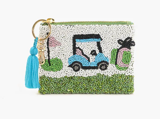 Cart Couture Beaded Pouch