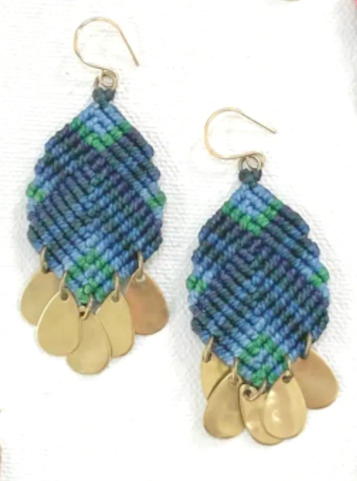 Buddha with Raindrops Earrings Amira Jewelry