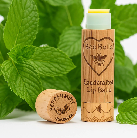 Peppermint Lip Balm Bee Bella