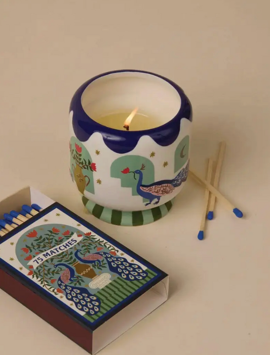 Peacock Misted Lime A Dopo Candle Paddywax