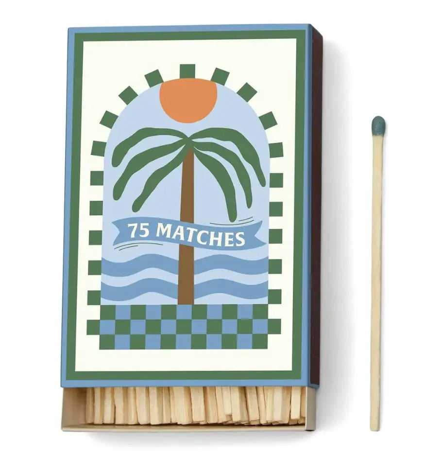 A Dopo "Palm Tree" - 75ct Boxed Matches Paddywax