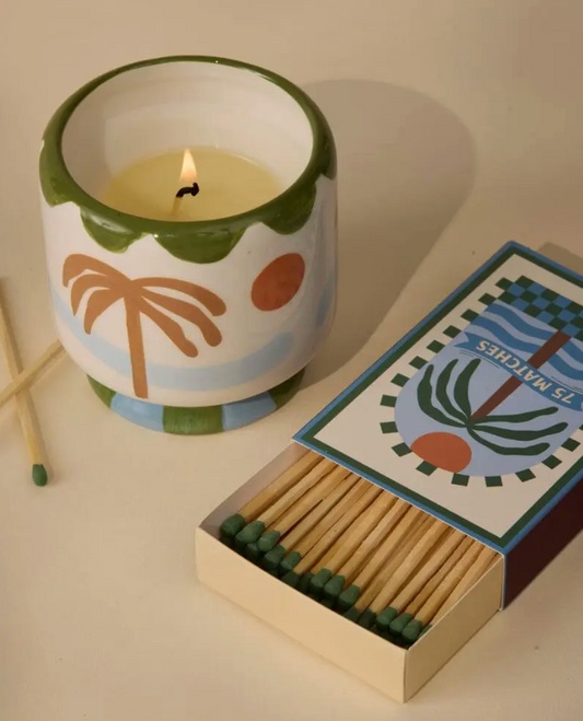 A Dopo "Palm Tree" - 75ct Boxed Matches Paddywax