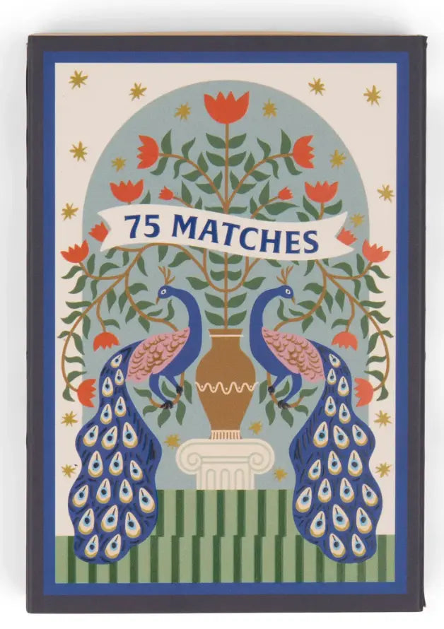 A Dopo "Peacock" - 75ct Boxed Matches Paddywax