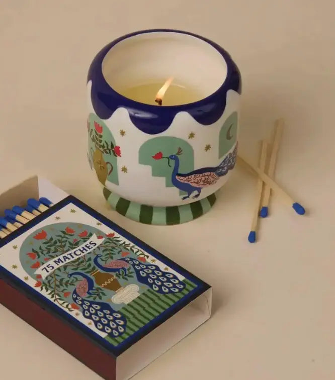 A Dopo "Peacock" - 75ct Boxed Matches Paddywax