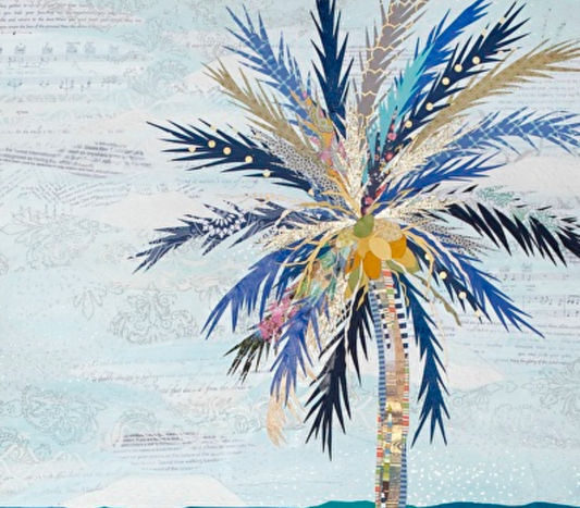 Tangled Up in Blue Jennifer Peck Framed 17x34 | Matted Unframed 16x20 Jennifer Peck