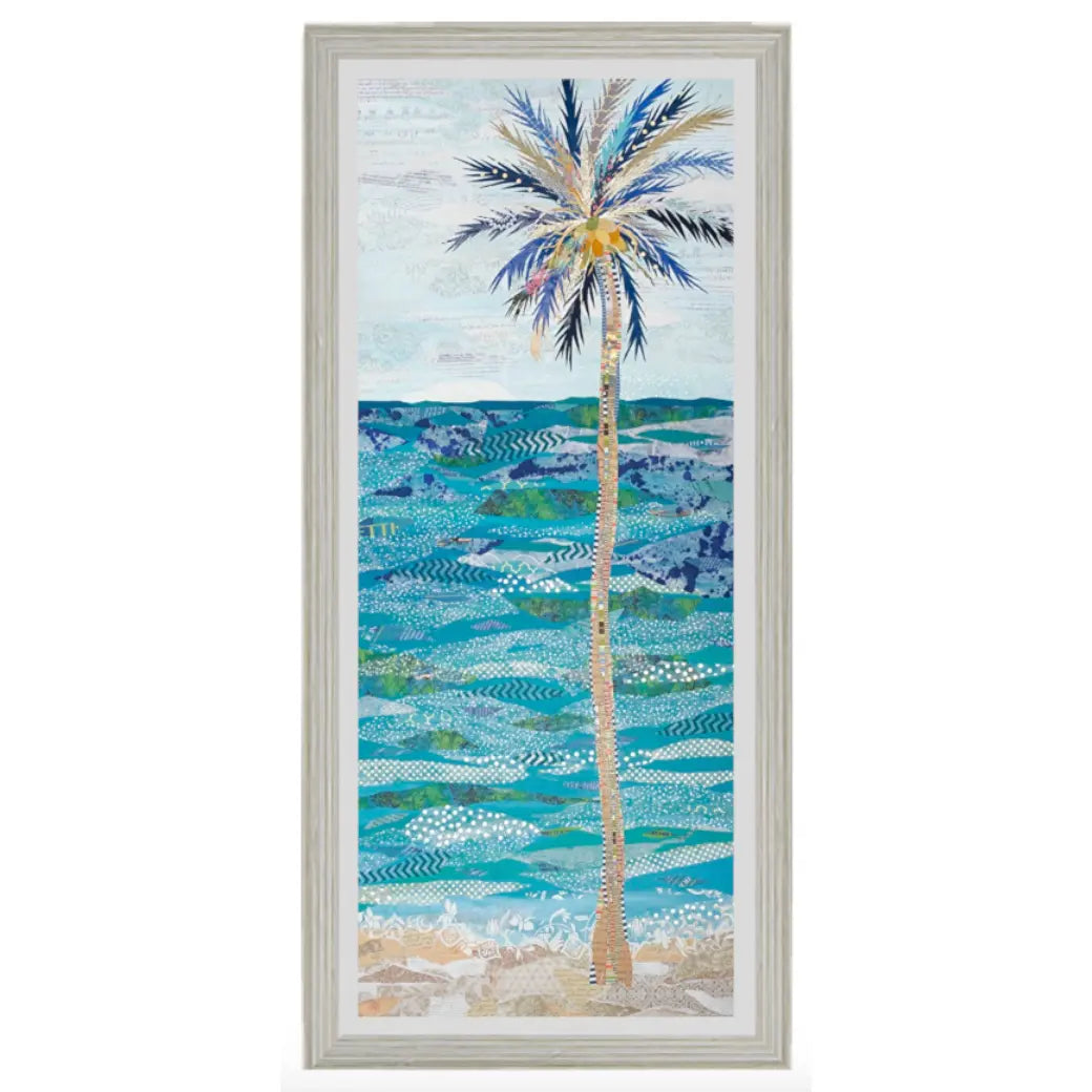 Tangled Up in Blue Jennifer Peck Framed 17x34 | Matted Unframed 16x20 Jennifer Peck