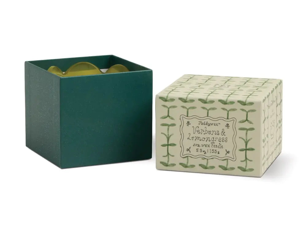 Tulip Glass Candle - Verbena & Lemongrass