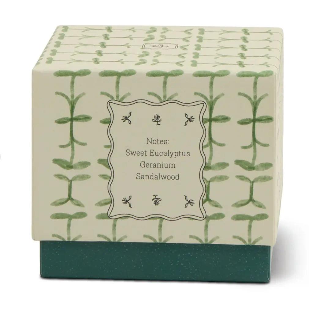 Tulip Glass Candle - Verbena & Lemongrass