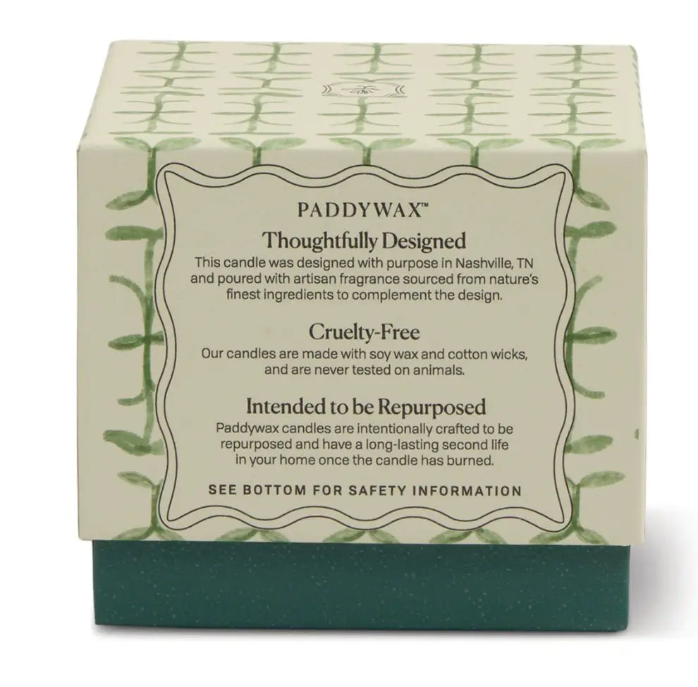 Tulip Glass Candle - Verbena & Lemongrass
