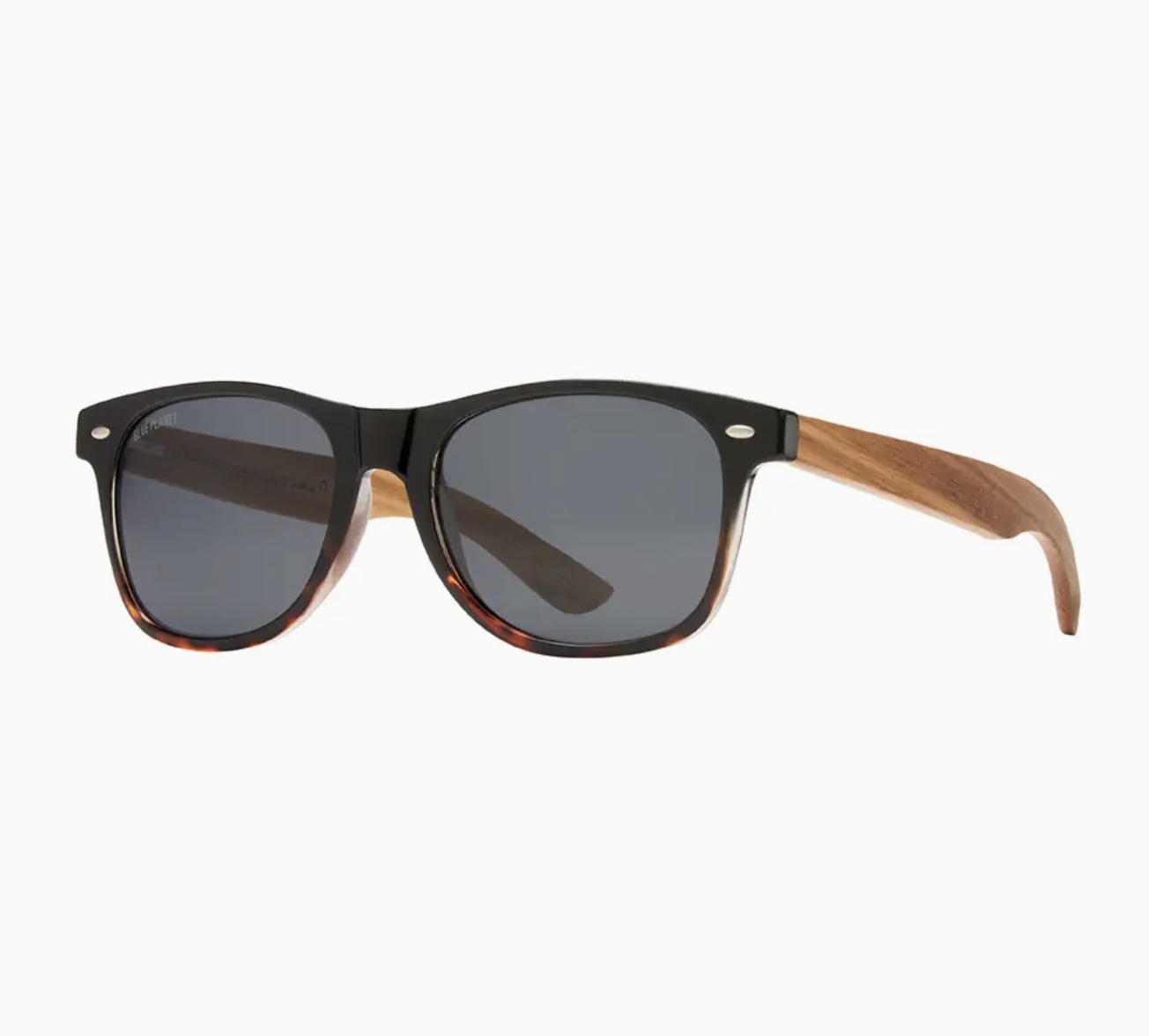 Bodie -Onyx Walnut Tort/ Zebra Wood-Smoke Polarized
