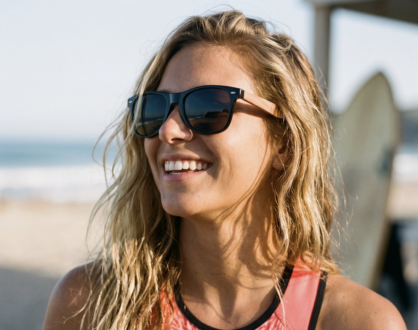 Bodie -Onyx Walnut Tort/ Zebra Wood-Smoke Polarized
