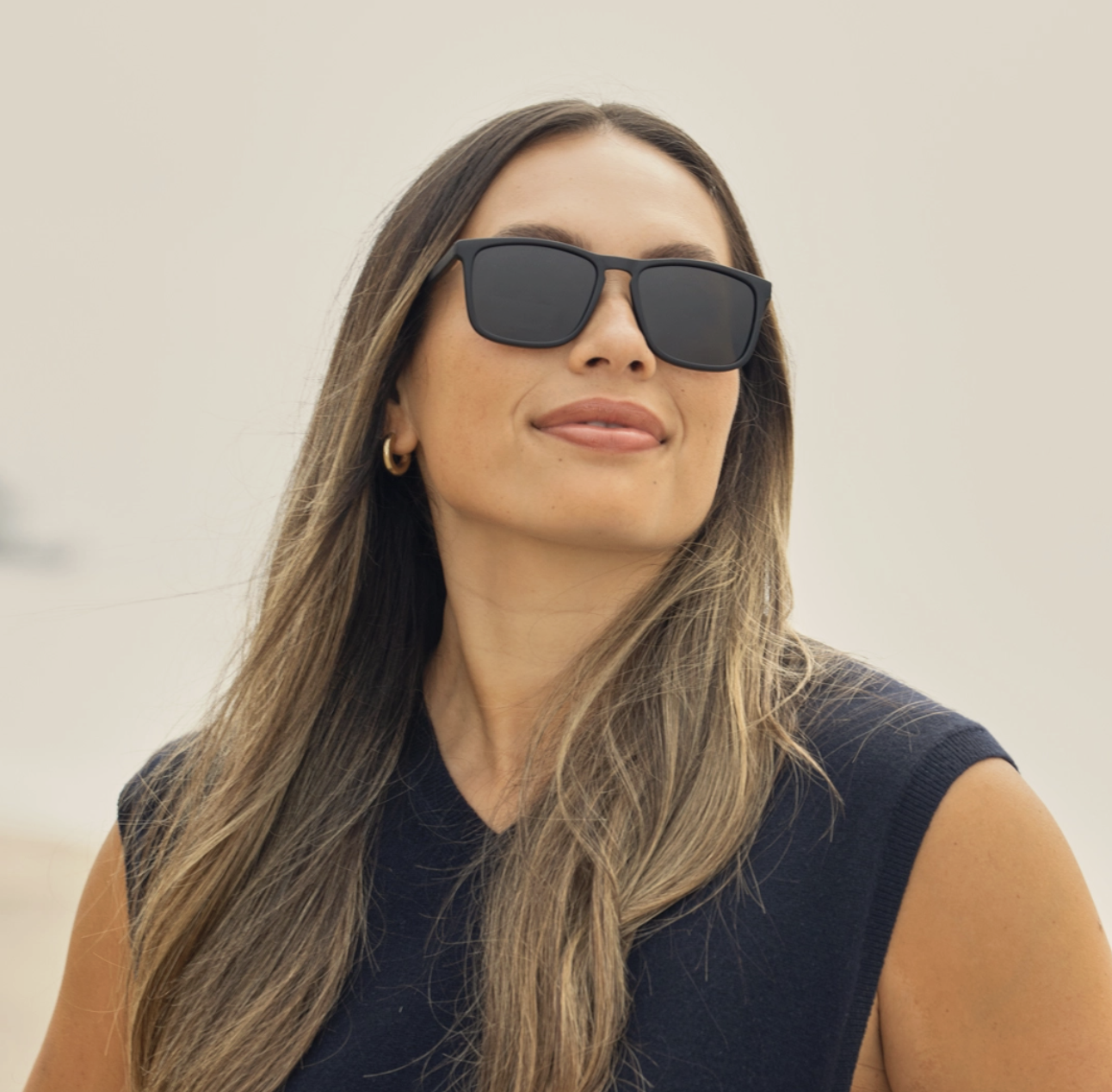 Glacier - Soft Onyx / Brown Polarized Lens