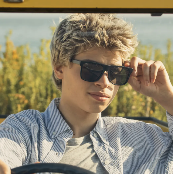 Diego - Matte Onyx / Smoke Polarized Lens