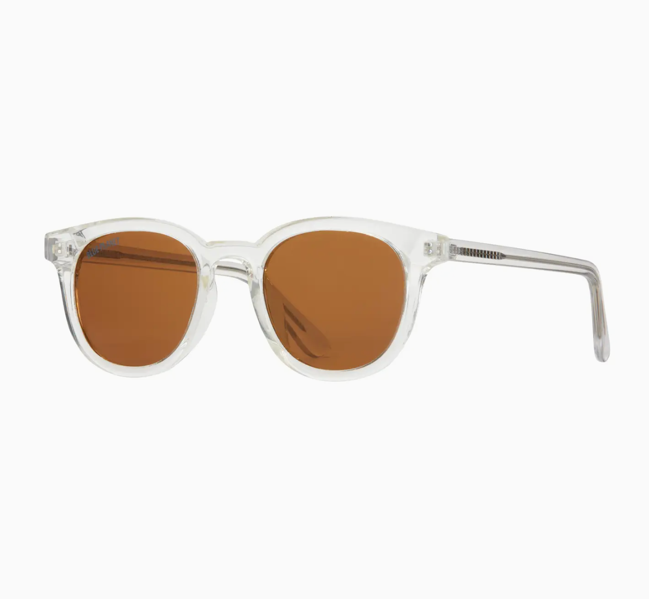 Gram - Crystal Clear Brown / Brown Polarized Blue Planet Eco-Eyewear