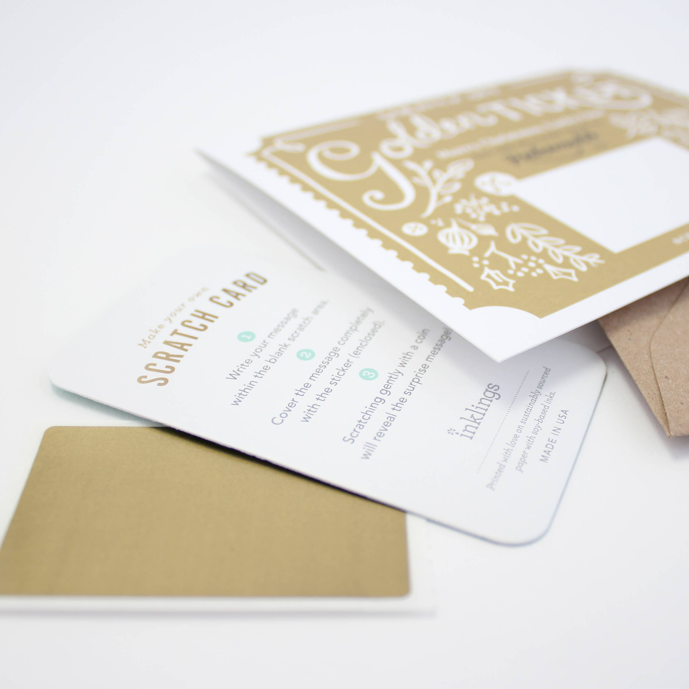 Scratch-off Card - Golden Ticket