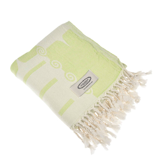 Clover Peshtemal Pure Cotton Beach Towel La Hammam