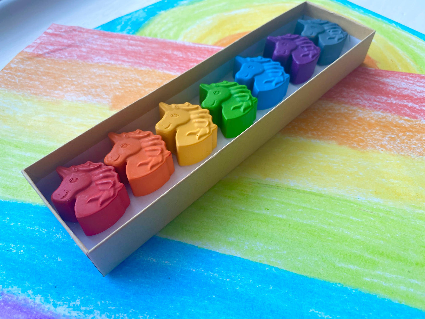 Unicorn Crayons Gift Box