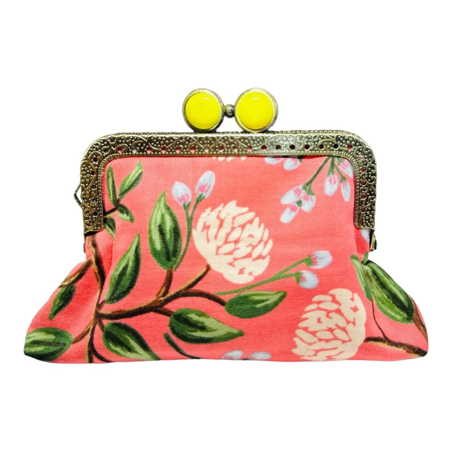 Kiki & Syds ON THE GO Credit Card Clutch - PEONY Sorbet  Kiki & Syds