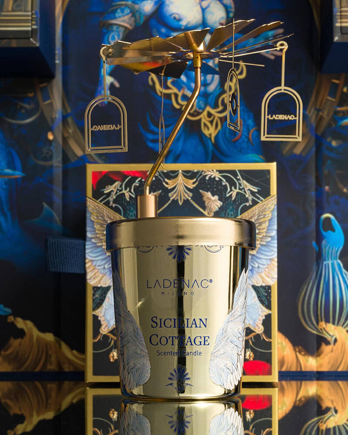SICILIAN COTTAGE Carousel Candle in Jar