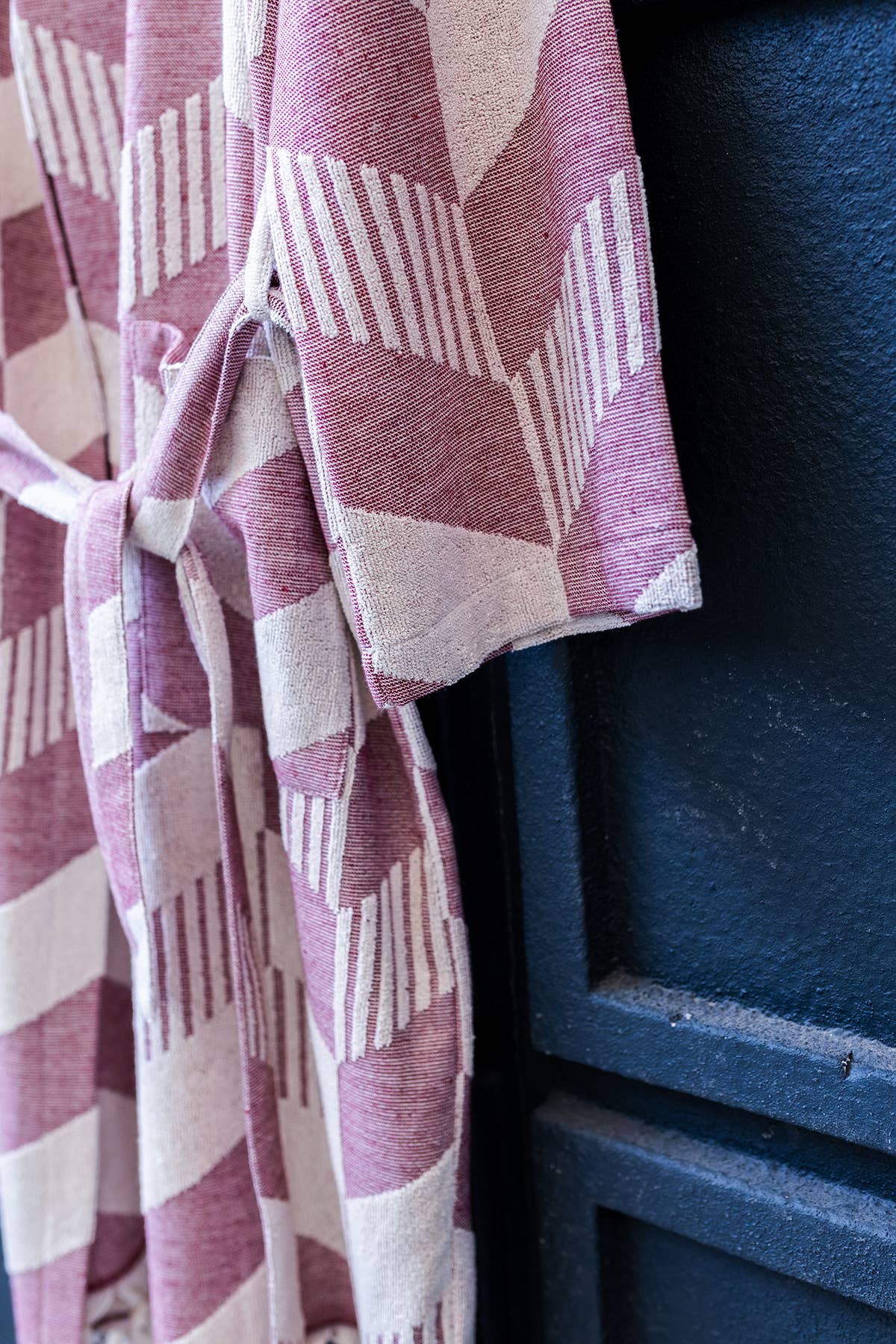 Raised Terry Bathrobe Turkish Cotton Light Weight Quick-dry