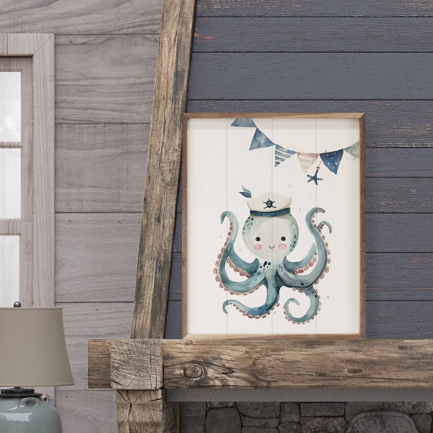 Cute Sailor Octopus
