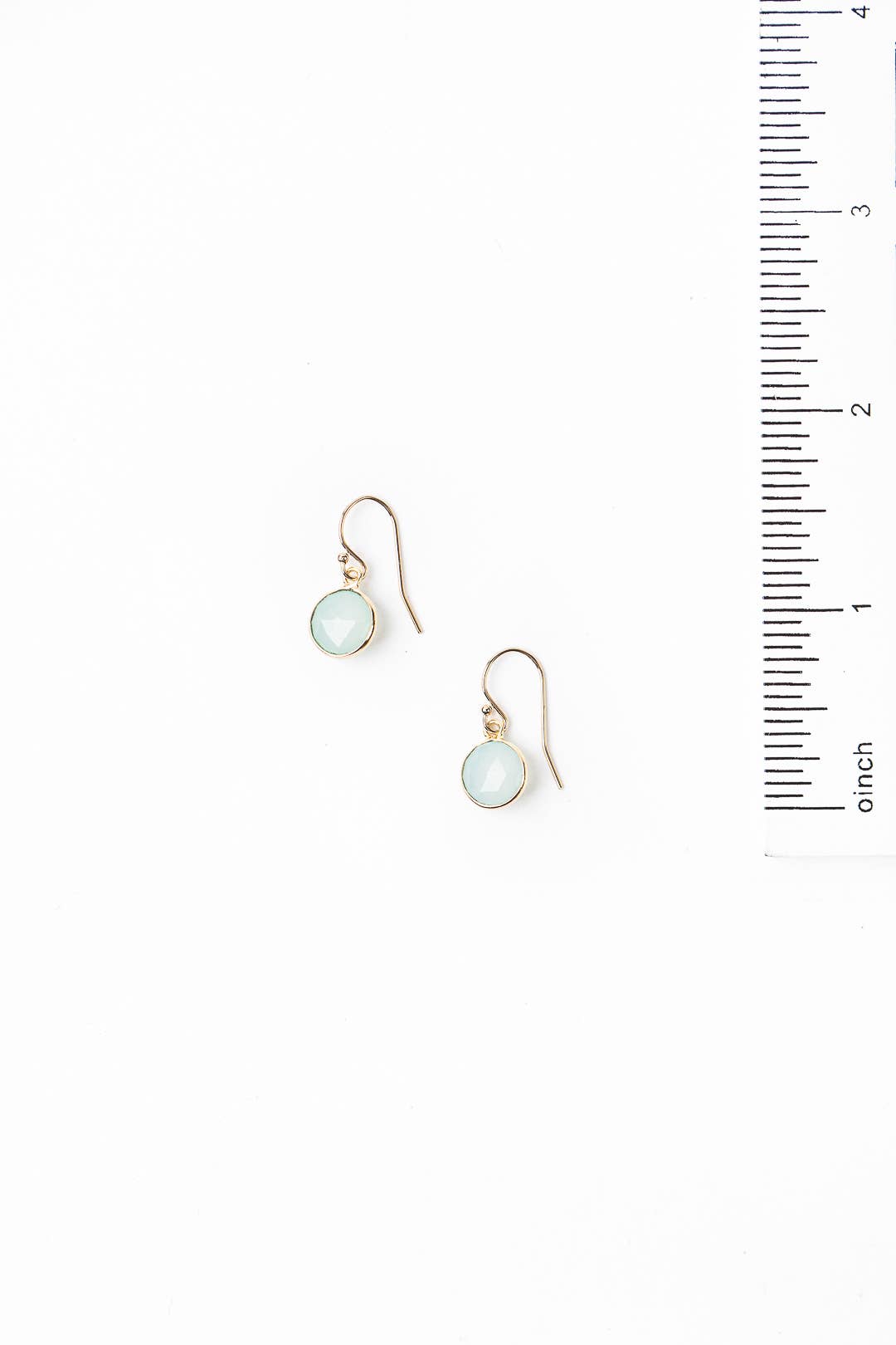 Favorites Chalcedony Simple Earrings