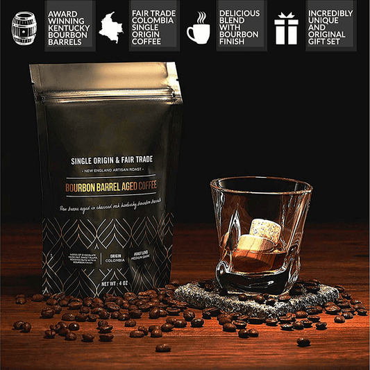 The Gourmet Set - Whiskey Rocks & Bourbon Barrel Aged Coffee