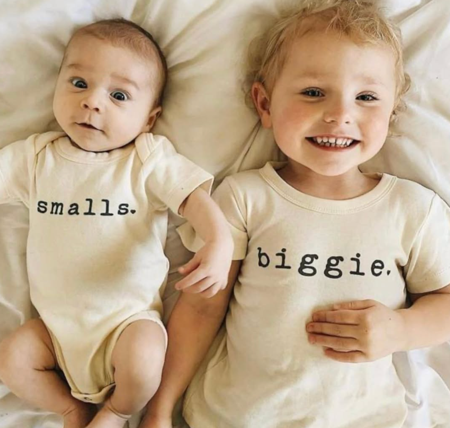 Smalls Baby graphic organic bodysuit