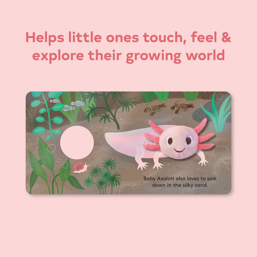 Baby Axolotl: Finger Puppet Book Chronicle Books