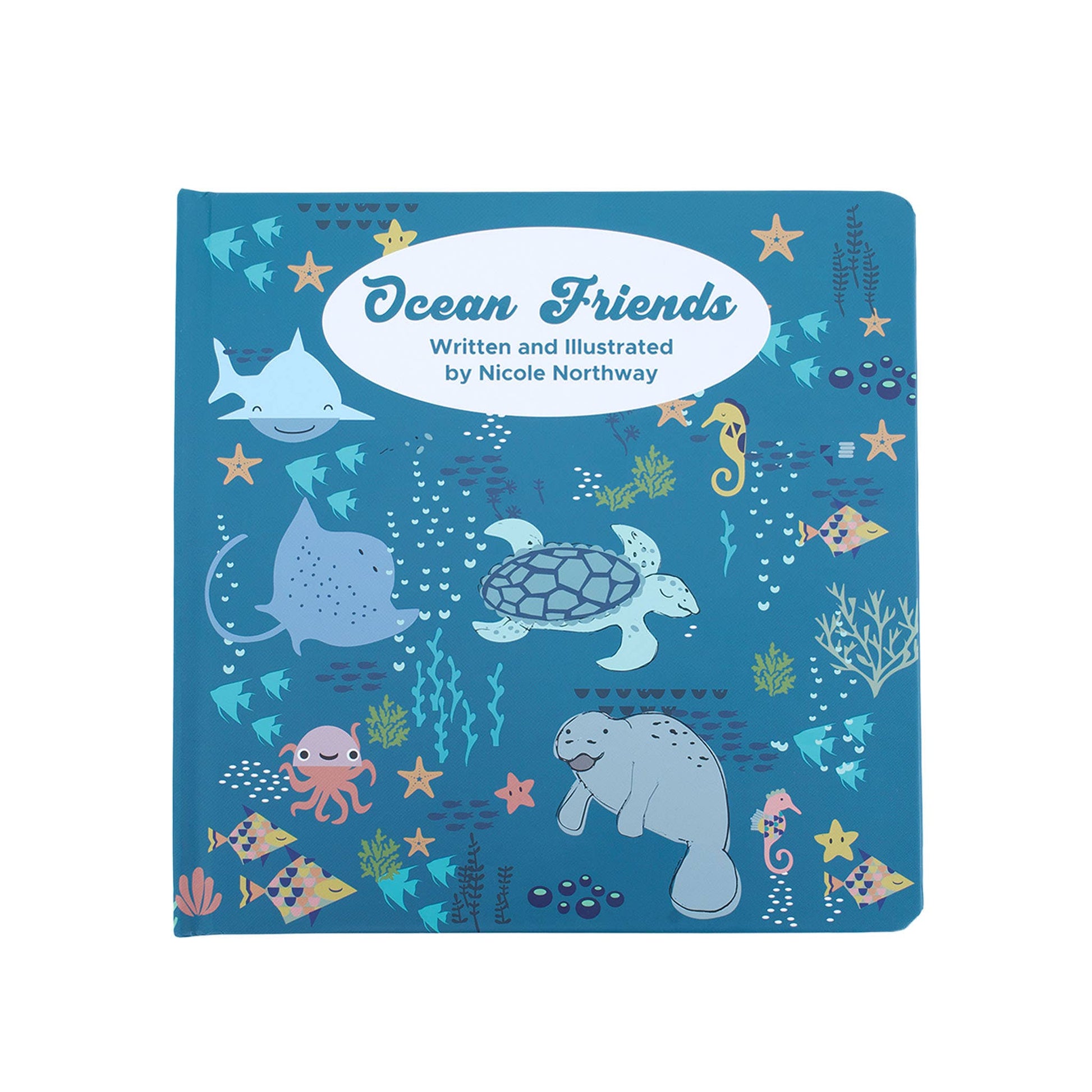 Ocean Friends Under the Sea Book Kids Board Book Emerson and Friends