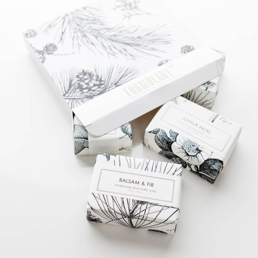 Soap Giftset - Christmas Holiday Scents Set of 4