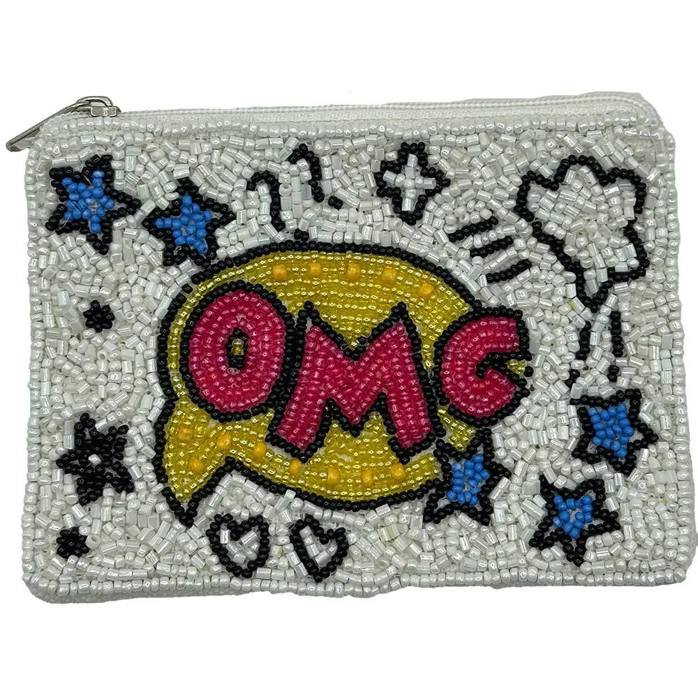 OMG BEADED MINI POUCH Pizzazz, Inc.