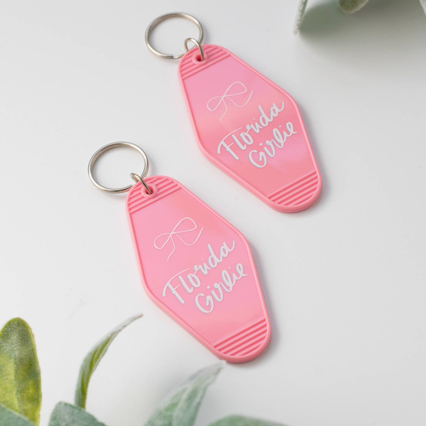 Florida Retro Hotel Keychain - Florida Girlie