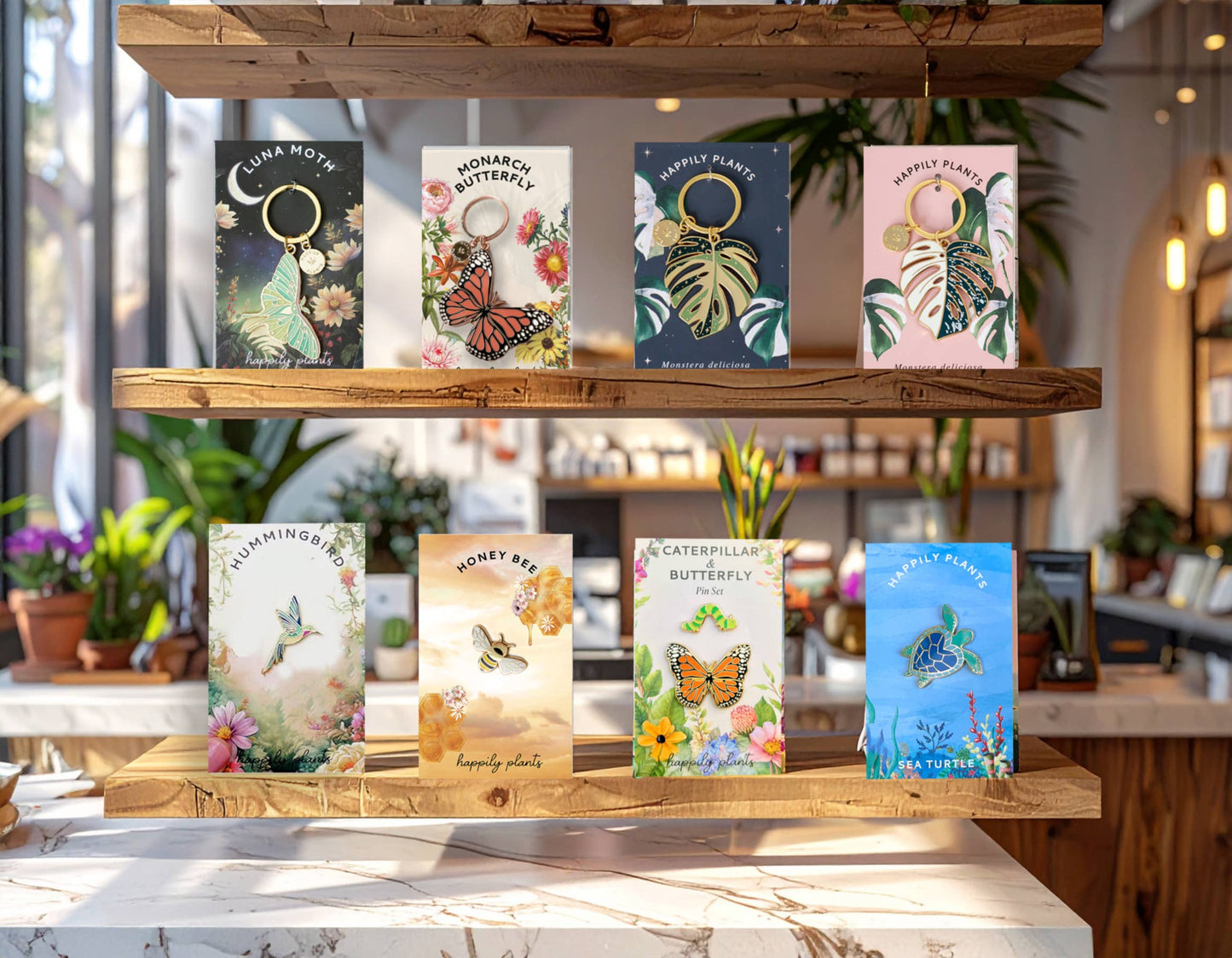 Octopus Keychain & Bag Charm Happily Plants