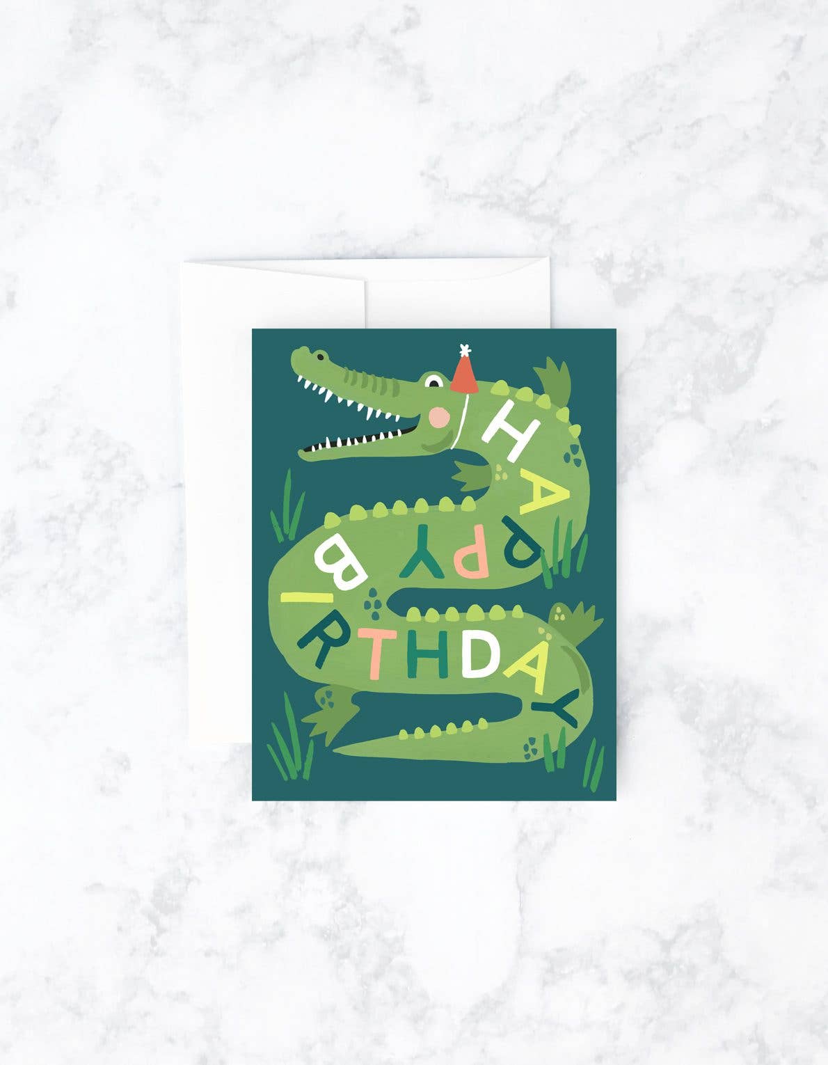Birthday Greeting Card | Gator Birthday Idlewild Co.