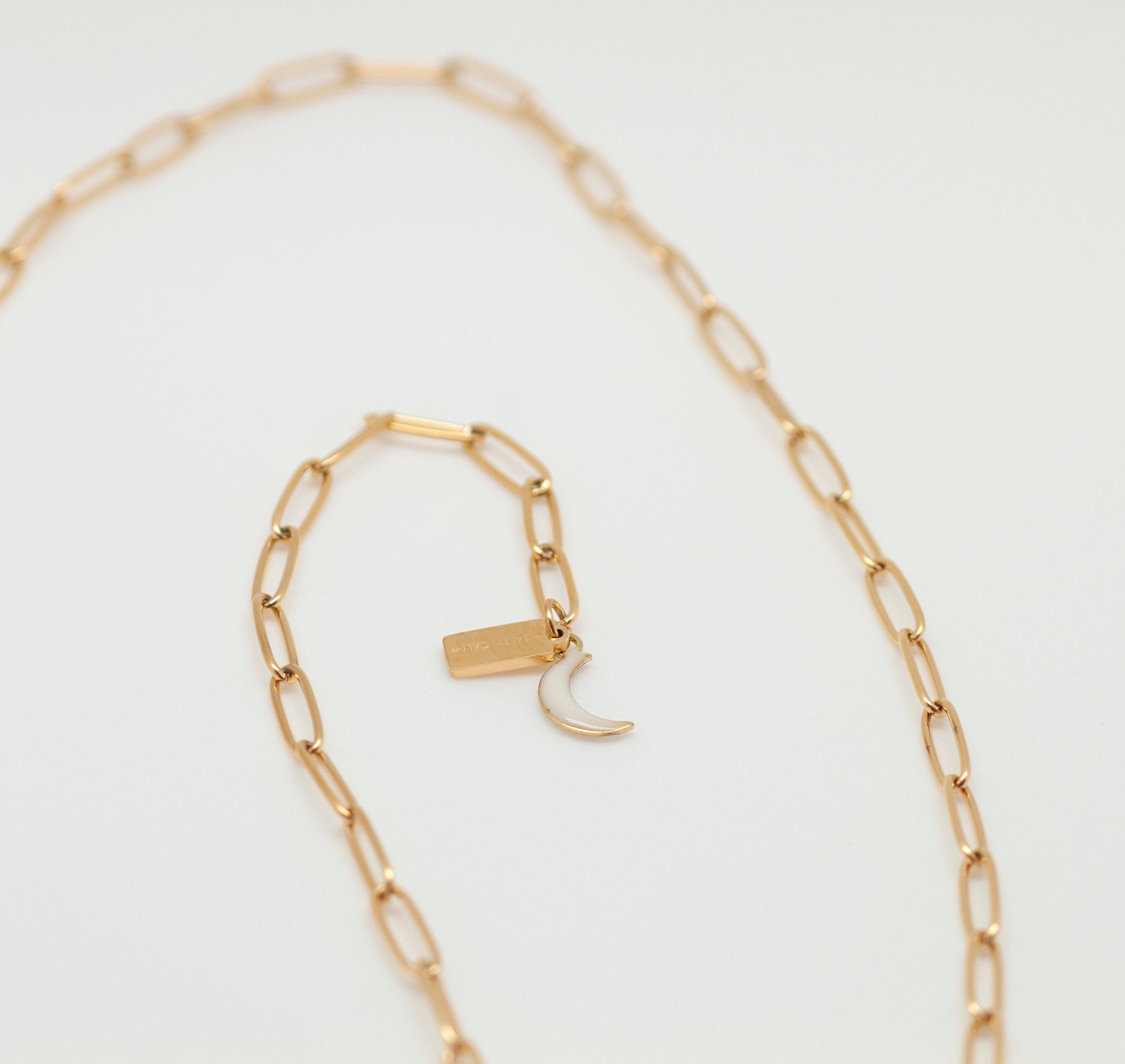 Paperclip Necklace ~ Salty Babes SALTY CALI