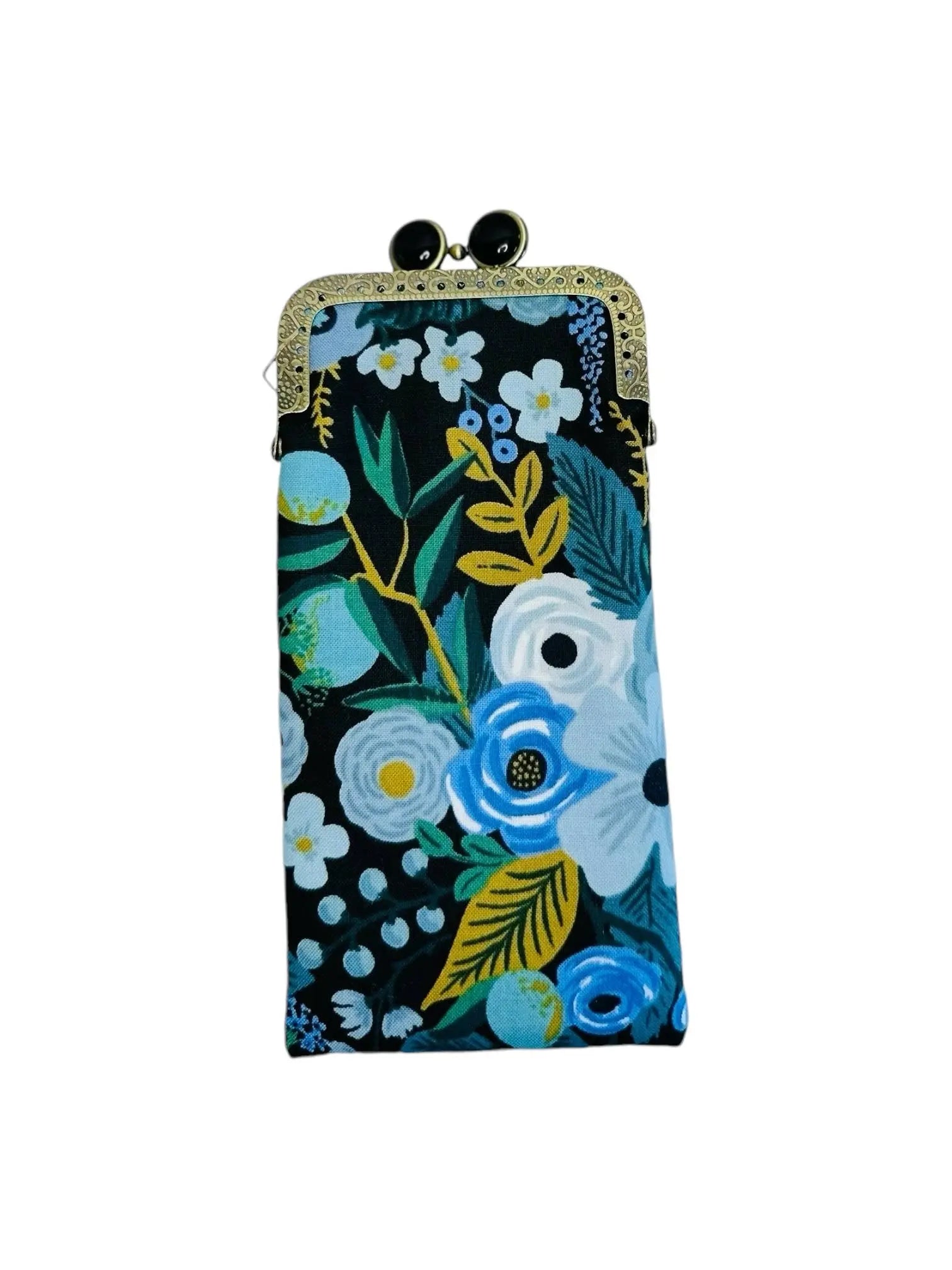 Kiki & Syds Eyeglass Case - Garden Party Blue Kiki & Syds